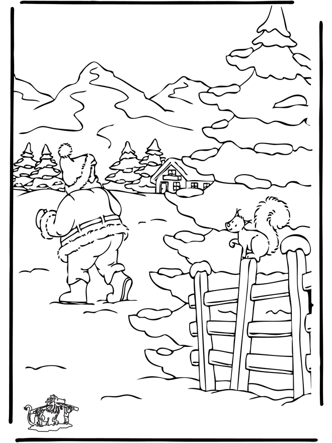 Christmas 41 - Coloring pages Christmas