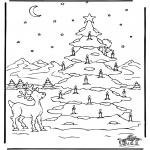 Christmas coloring pages - Christmas 42