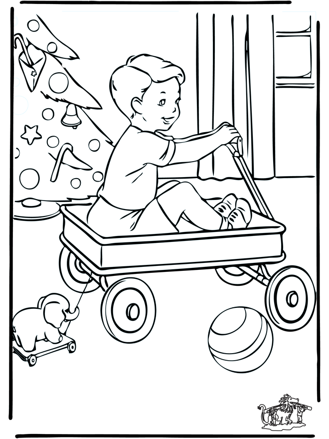 Christmas 5 - Coloring pages Christmas