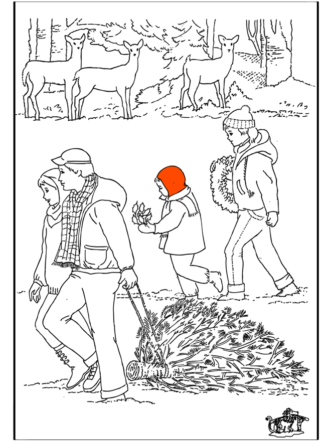 Christmas 53 - Coloring pages Christmas