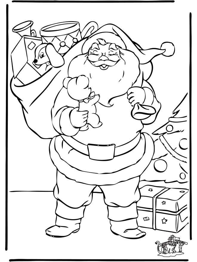 Christmas 8 - Coloring pages Christmas
