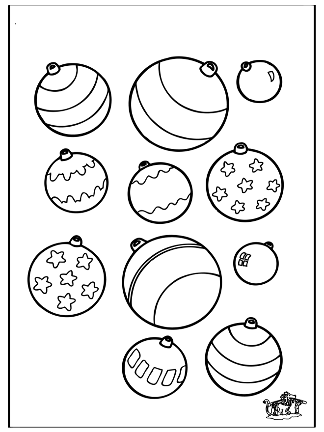 Christmas coloring page - Coloring pages Christmas