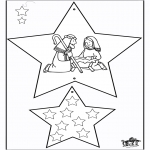 Christmas coloring pages - Christmas Decorations - Bible 2
