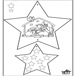 Christmas coloring pages - Christmas Decorations - Bible 4