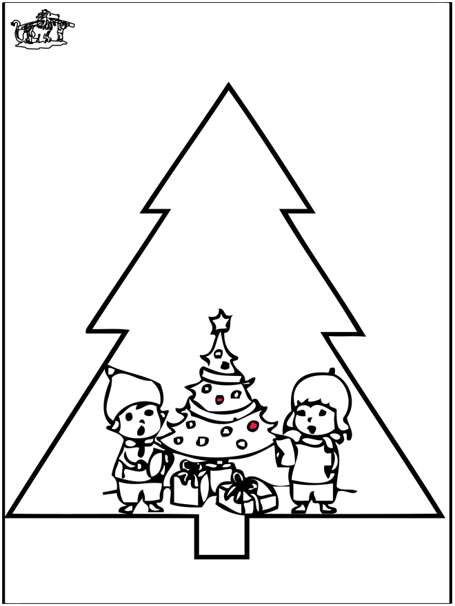 Christmas tree decorations - Coloring pages Christmas