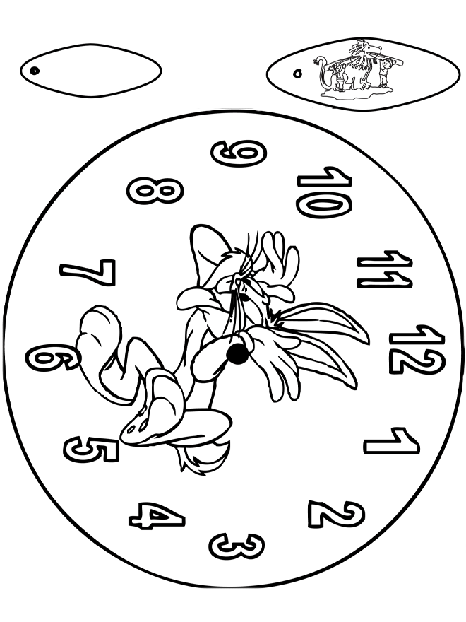Clock Bugs Bunny - Cut-Out
