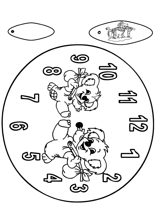 Clock Koala - Cut-Out