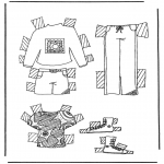 Crafts - Cloth paper doll 5