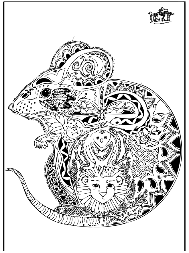 Coloring for adults 2 - Coloring for adults