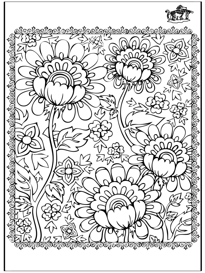 Coloring for adults 3 - Coloring for adults