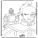 Comic Characters - Coloring page Avatar