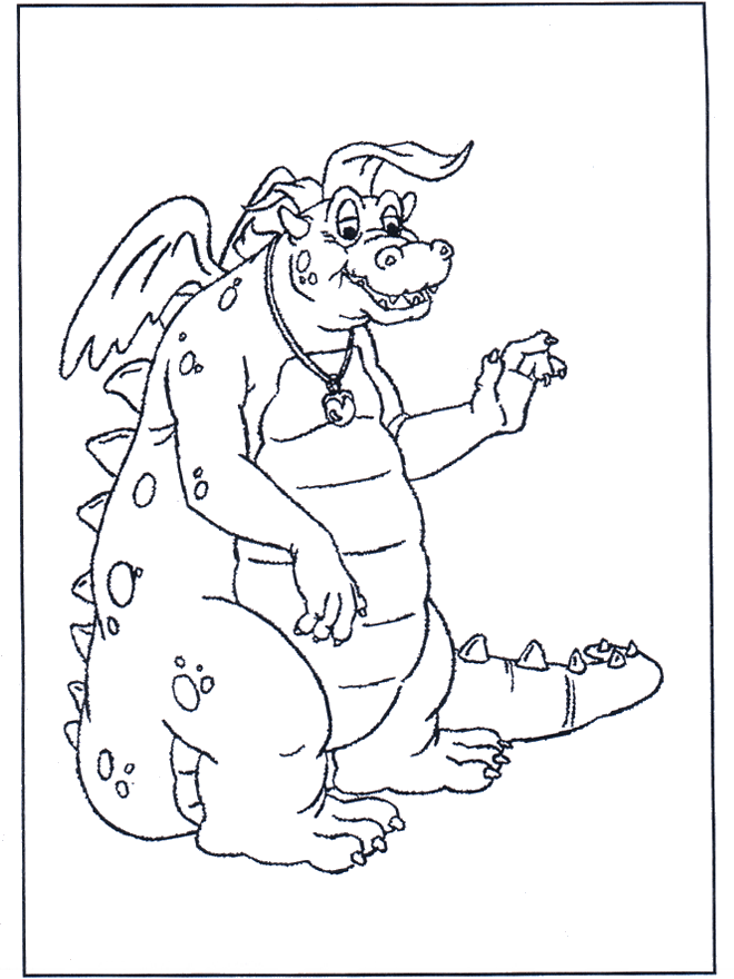 Coloring page dragon - Dragons and Dinos