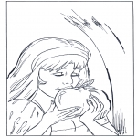 All sorts of - Coloring page Snow White