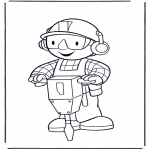 Kids coloring pages - Coloring pages Bob the Builder 