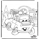 Comic Characters - Coloring pages Cars