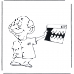 All sorts of - Coloring pages dentists