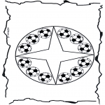 Mandala Coloring Pages - Coloring pages mandala football