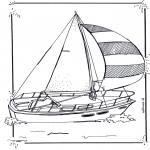 All sorts of - Coloring pages sailingboat