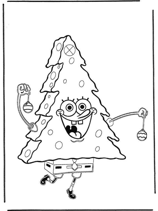 Coloring pages Spongebob - Sponge Bob