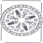 Mandala Coloring Pages - Coloring sheets mandala spring