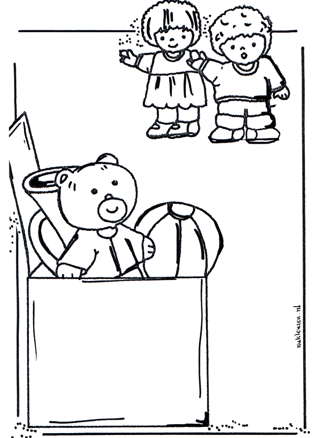 Coloringpage toys 2 - Coloring page toys