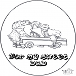 Theme coloring pages - Colring sheets dads day