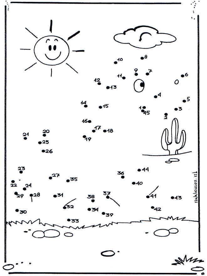 Connect the Dots 8 - Number picture