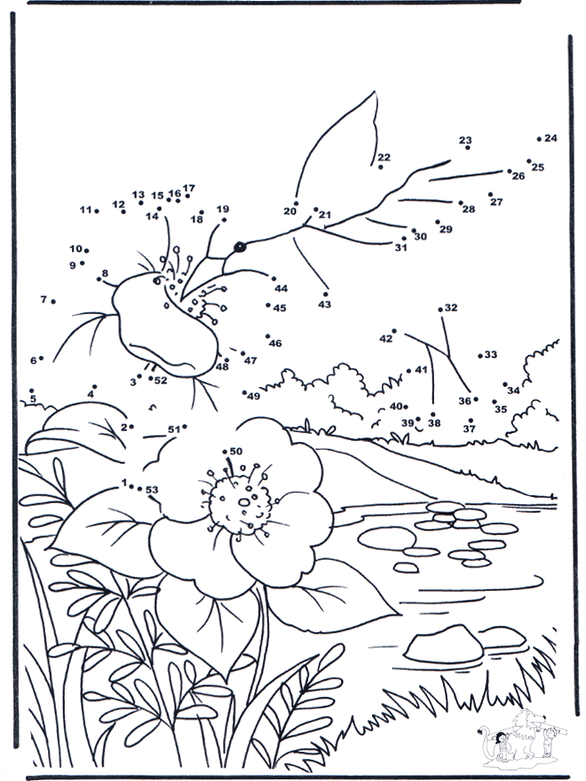 Connect the Dots - nature - Number picture