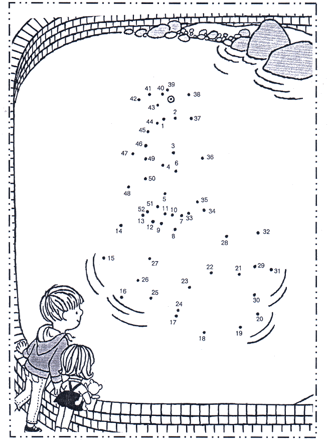 Connect the Dots - zoo 3 - Number picture