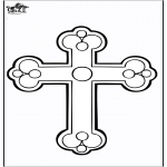 Bible coloring pages - Cross