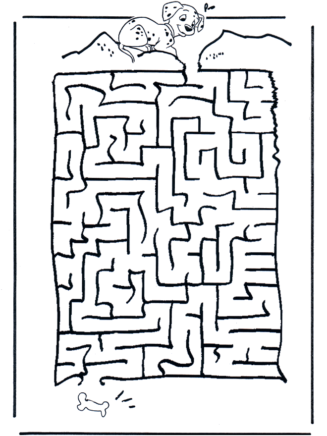 Dalmatian labyrinth - Labyrinth