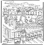 Bible coloring pages - David 5