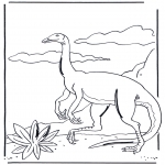 Animals coloring pages - Dinosauer 3