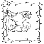 Animals coloring pages - Dog 2