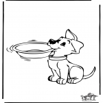 Animals coloring pages - Dog