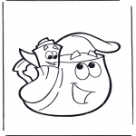 Kids coloring pages - Dora the Explorer 18