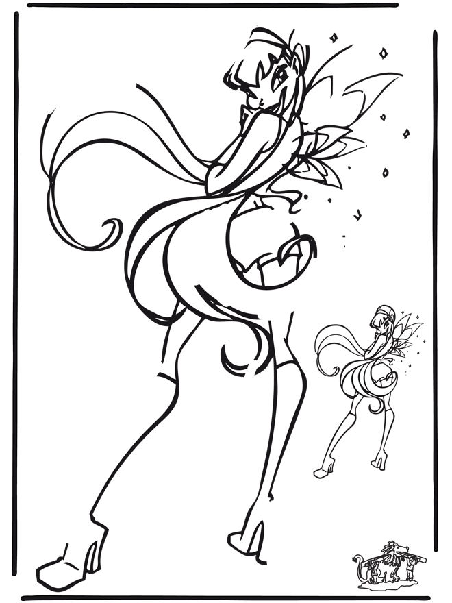 Drawing Winx 1 - Drawing Copy