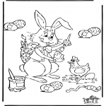 Theme coloring pages - Easter 4