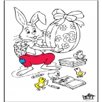 Theme coloring pages - Easter 6