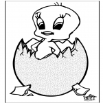 Theme coloring pages - Easter 9
