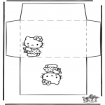 Crafts - Envelope Hello Kitty