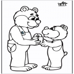 Theme coloring pages - Father's Day 3