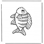 Animals coloring pages - Fish 2