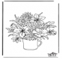 Coloring pages flowers - Flowers