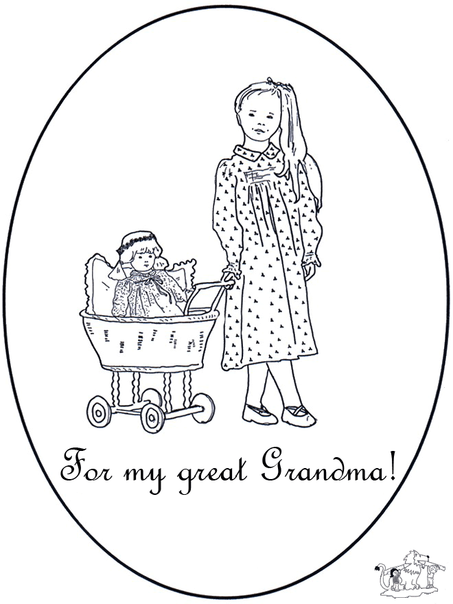 For dear grandma - Grandpa and Grandma