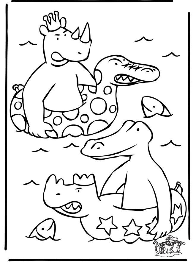 Free coloring pages Babar - Babar coloring pages