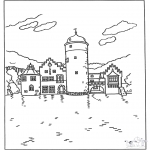 All sorts of - Free coloring pages castle