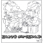 Theme coloring pages - Free coloring pages Happy Birthday