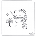 All sorts of - Free coloring pages Hello Kitty