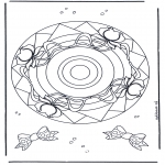 Mandala Coloring Pages - Free coloring pages mandala roses